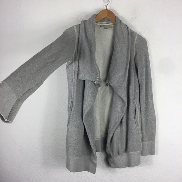 Allsaints Mila Dahlia Sweatshirt Cardigan Size XS Grey Oversized Knit Emo Grunge - Picture 10 of 14